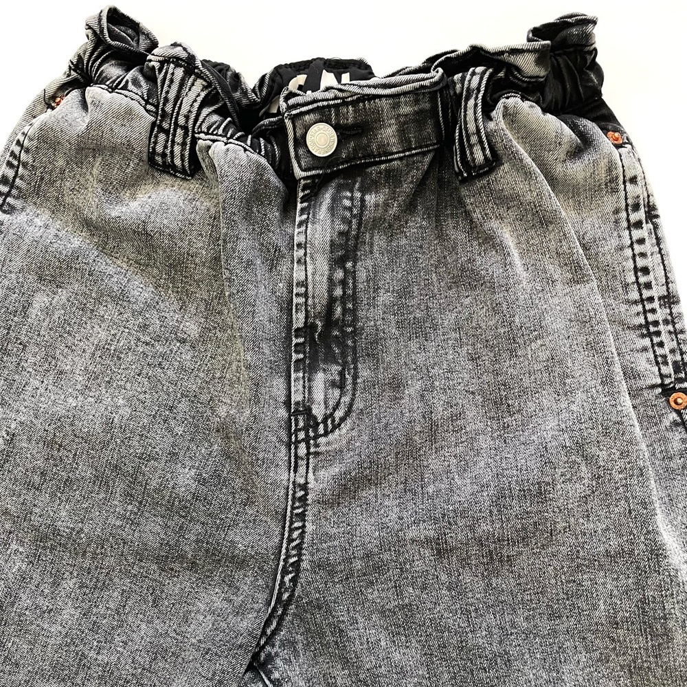 Paper bag waist jeans - Picture 3 of 11